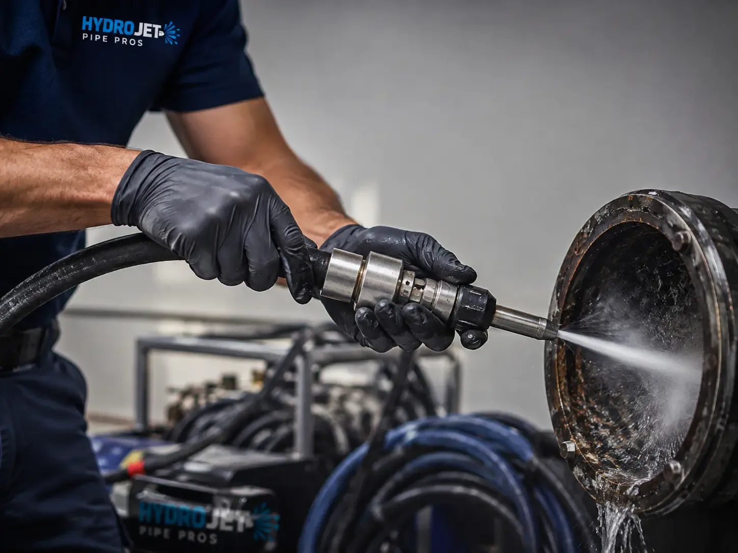 Hydro Jet Pipe Descaling in Castaic, CA